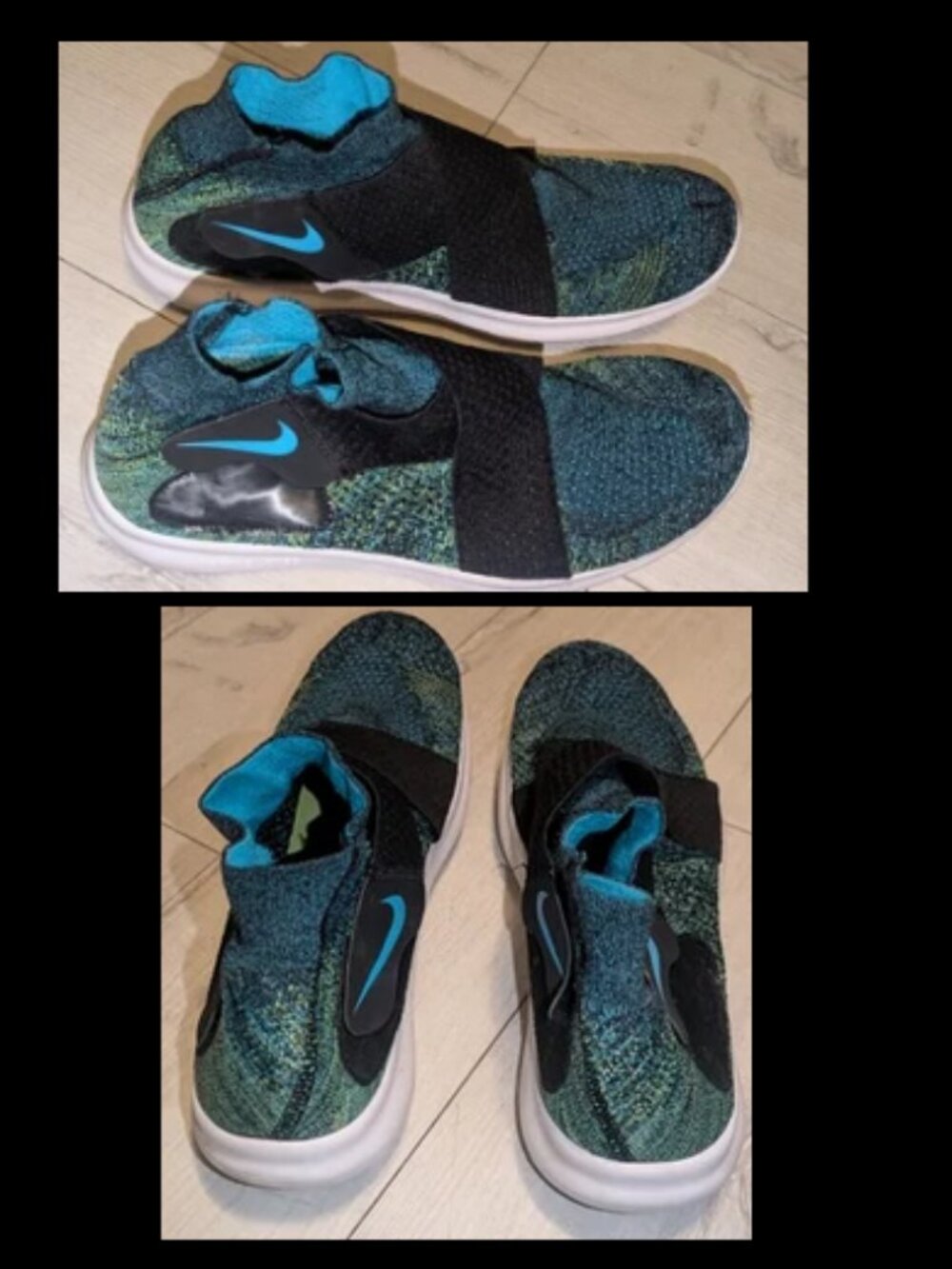 Nike Mens Free RN Motion Flyknit Running Athletic Shoes Mens Size 12
